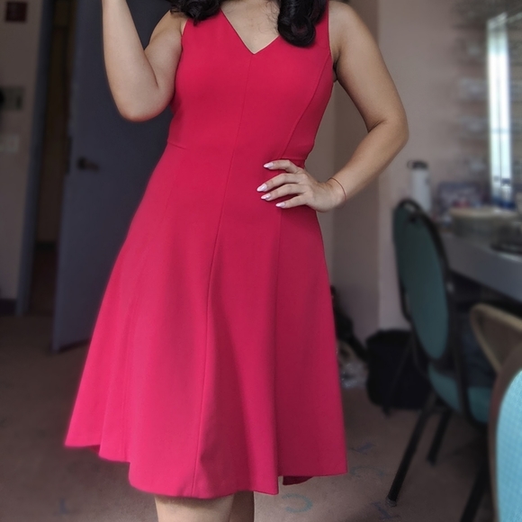 Tommy Hilfiger High-Low Sleeveless Dress Size 8 - Picture 6 of 6